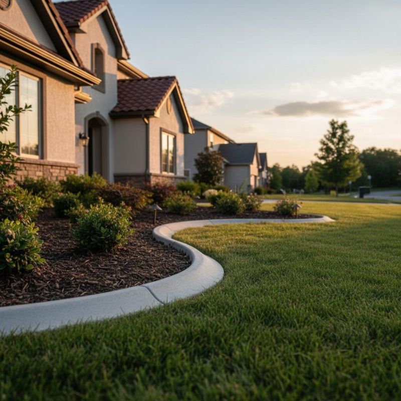 Concrete Curbing Vs. Plastic Or Metal Landscape Edging