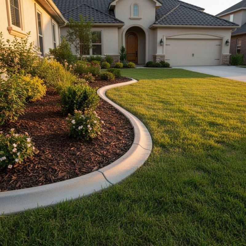 Design Options For Decorative Concrete Curbing